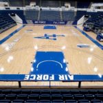 Air Force Clune Arena flooring contractor